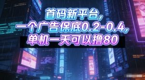 首码新平台，一个广告保底0.2-0.4，单机一天可以撸80，可矩阵操作【揭秘】-知乎者也