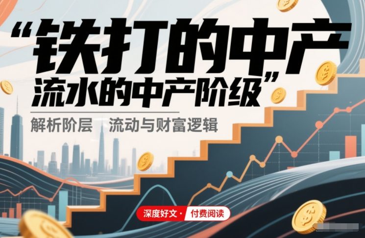 付费文章:铁打的中产,流水的中产阶级-知乎者也