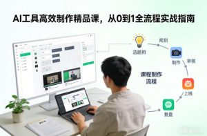 AI工具高效制作精品课,从0到1全流程实战指南-知乎者也