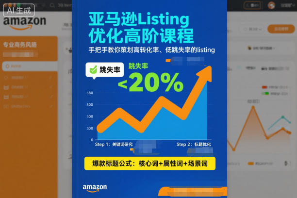 亚马逊Listing优化高阶课程，手把手教你策划高转化率、低跳失率的listing-知乎者也