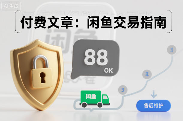 付费文章:闲鱼交易指南,怎么才能降低被坑被马扁的概率-知乎者也