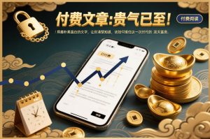 付费文章:贵气已至!用最朴素直白的文字,让你清楚知道,该如何接住这一次时代的泼天富贵-知乎者也