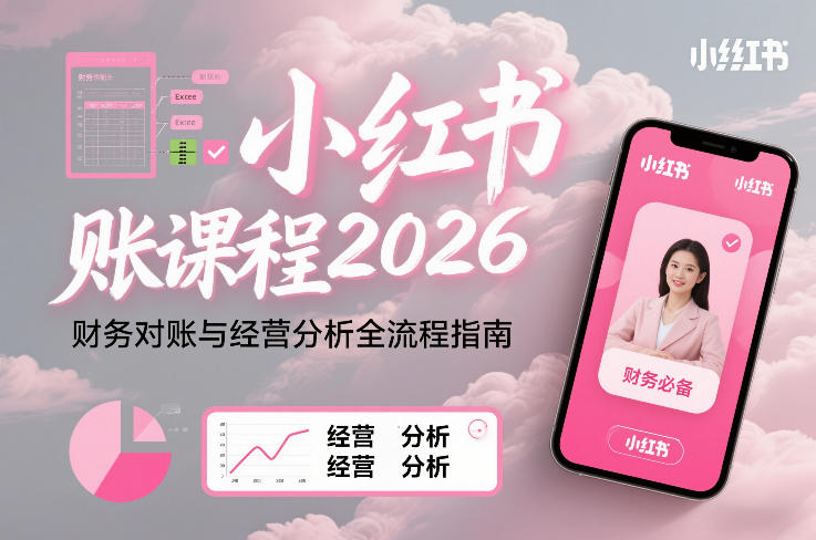 小红书对账课程2026,财务对账与经营分析全流程指南-知乎者也
