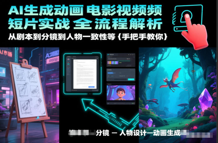 AI生成动画电影视频短片实战全流程解析,从剧本到分镜到人物一致性等手把手教你-知乎者也