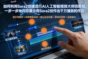 如何利用Sora2创建流行AI人工智能视频大师班,一步一步地向你展示用Sora2创作出千万播放的作品-知乎者也
