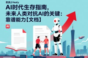 AI时代生存指南,未来人类对抗AI的关键:靠谱能力【文档】-知乎者也