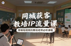 同城获客,教培IP流量课,想做短视频的教培老师必听课程-知乎者也