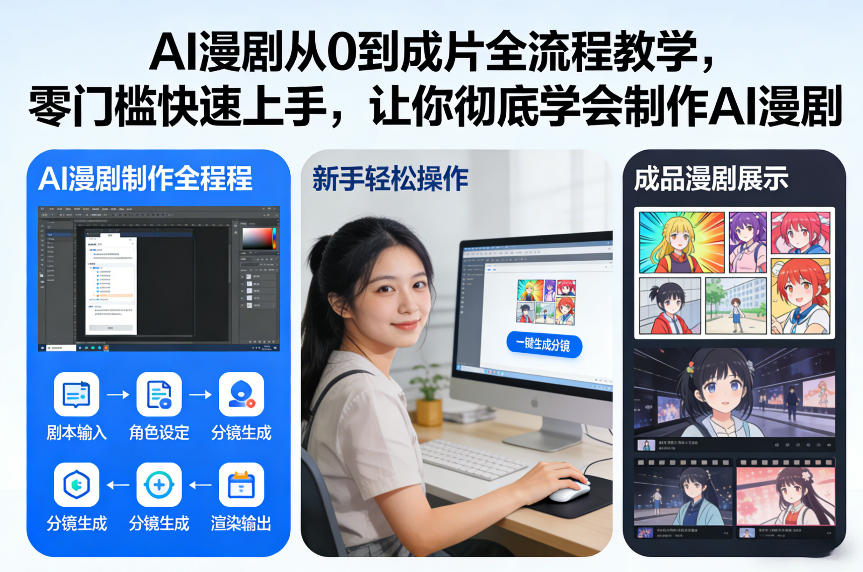 AI漫剧从0到成片全流程教学,零门槛快速上手,让你彻底学会制作AI漫剧【保姆级教程】-知乎者也