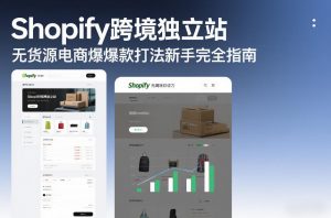 Shopify跨境独立站无货源电商爆款打法新手完全指南-知乎者也