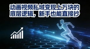 动画视频私域变现上W的底层逻辑,新手也能直接抄-知乎者也
