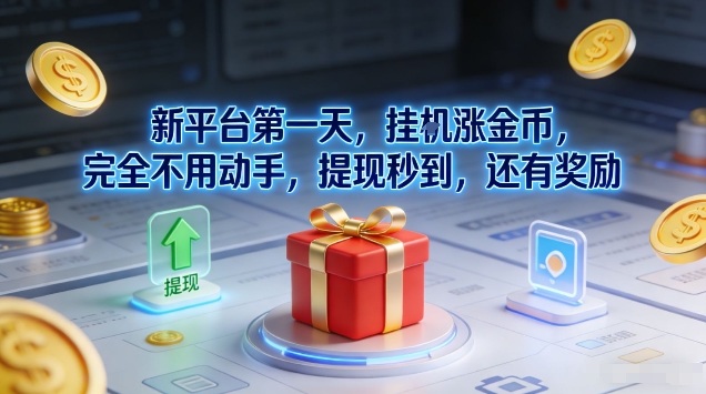 新平台第一天,挂G涨金币,完全不用动手,提现秒到,还有奖励【揭秘】-知乎者也