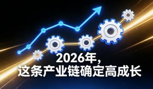 付费文章：2026年，这条产业链确定高成长-知乎者也